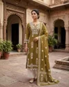 K 1231 By Naisha Cotton Chikankari Kurti With Bottom Dupatta 